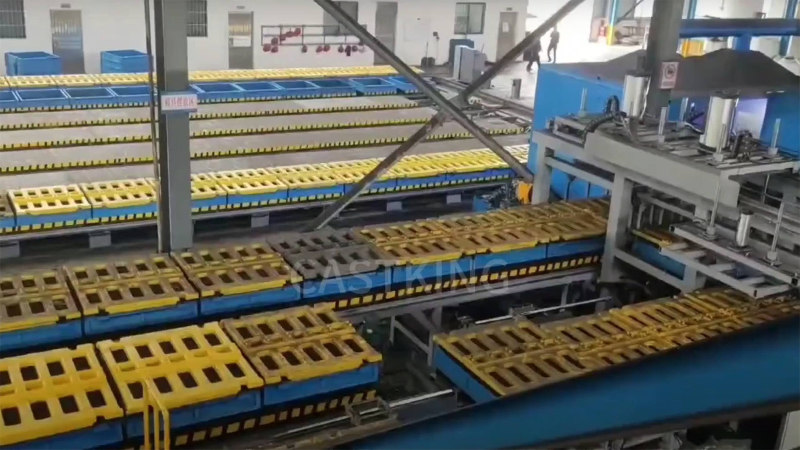 How Do Modern Sand Casting Molding Machines Address Environmental Concerns?