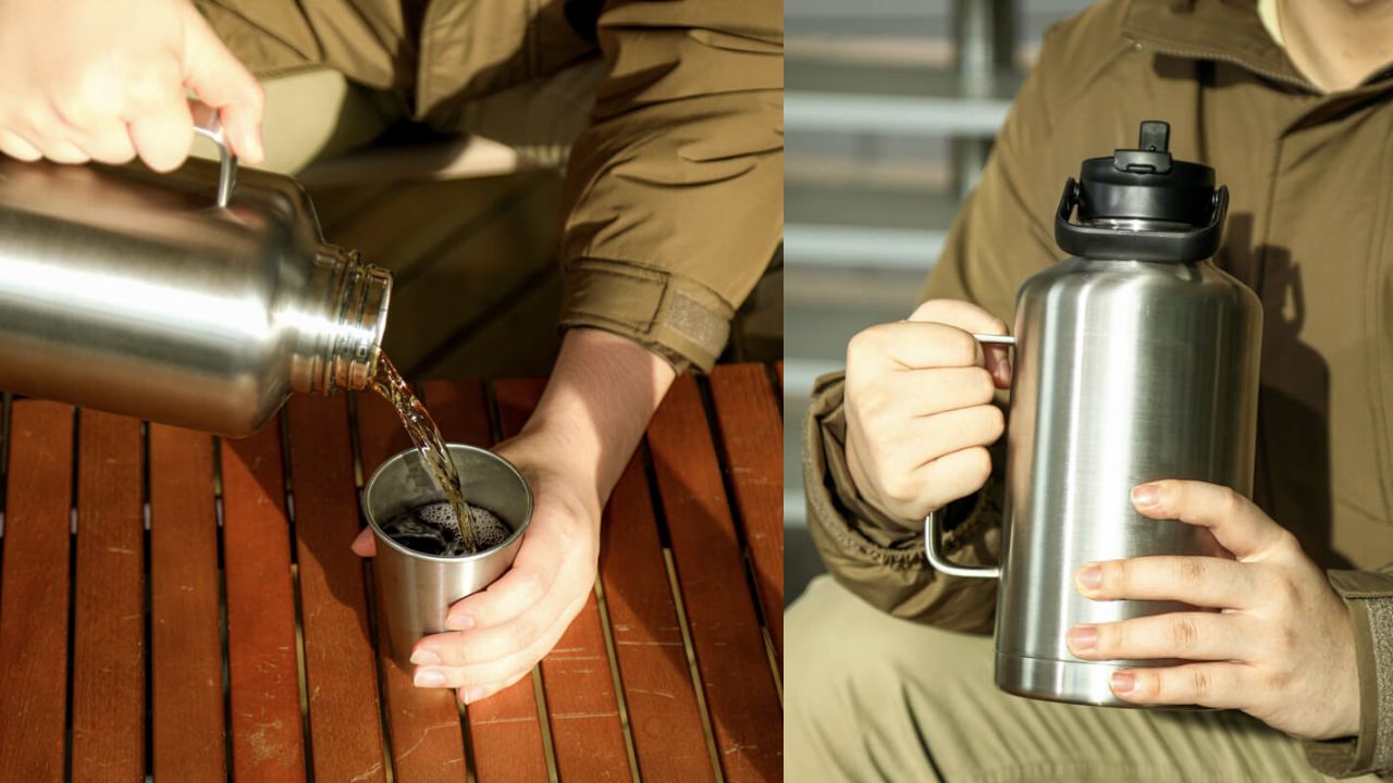 Beer to Water: Multiple Functions of the Everich Stainless Steel Growlers